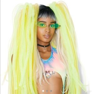 Lime Cyber locks NEVER WORN 💚